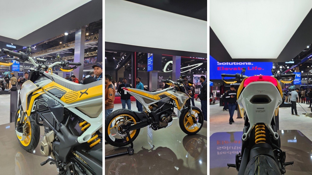 TVS Unveils Concept Based on RTR 310 Platform at Bharat Mobility Expo